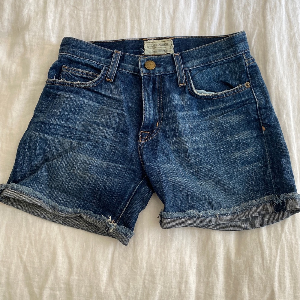 Current/Elliott The Boyfriend Roll Short Size 23